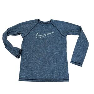 Nike Kids Swim Shirt - Gray
